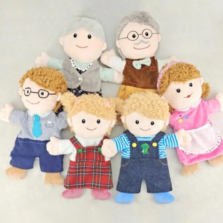 Titere de mano familia.............venta x una unidad