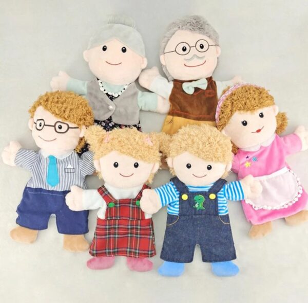 Titere de mano familia.............venta x una unidad