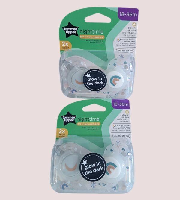 Chupon Entre Entretenedor  tommee tippee pack x 2 (18-36 meses).............venta x una unidad