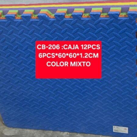 Bloques delgados para gateo de bebe sin figuras............venta x un paquete de bloque