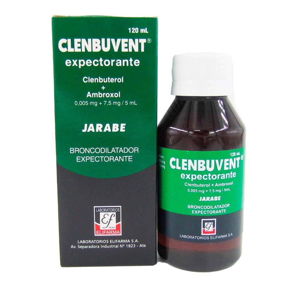 Clenbuvent Expectorante forte  ( ambroxol + clenbuterol )......venta X 1unidad