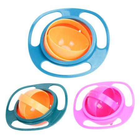 Plato antiderrame giratorio 360 giroscopico para mujer...............venta x una unidad