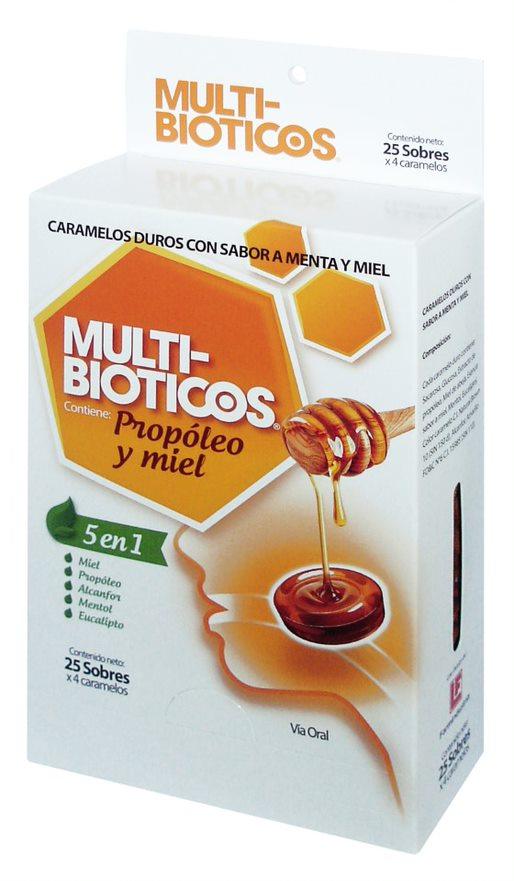Caramelos Multibioticos ( Propoleo Y Miel)...venta X 1unidad