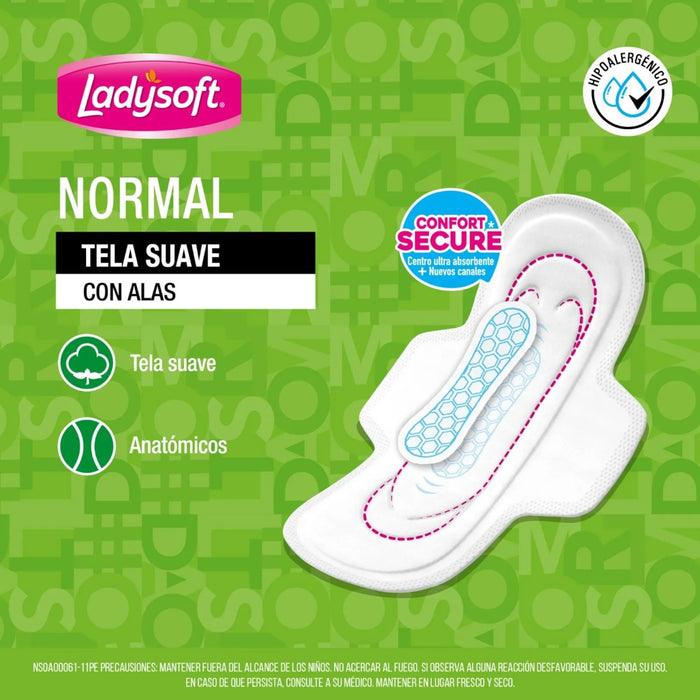 Tolla ladysoft normal cont 10 unidades...............venta x una unidad