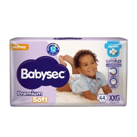 Pañal baby sec premiun xxg 123 paquete x 44 unidades...........venta x una unidad