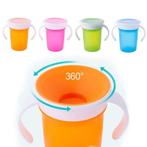 Vaso 360 magic (lila,verde,turqueza)...venta x una unidad