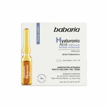 Ampolla facial con acido hialuronico caja x 5 ampollas.....venta x una unidad