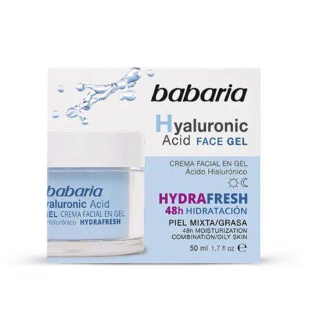 Babaria Crema facial  ácido hialuronico pote x 50 ml.....venta x una unidad
