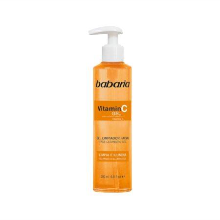 Babaria vitamina C , gel limpiador facial ....venta x una unidad