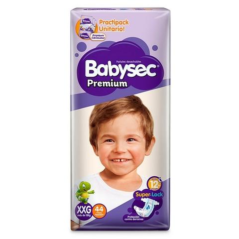 Pañal baby sec premiun xxg paquete x 44 unidades.............venta x una paquete