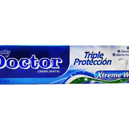 Crema dental family doctor xtreme white cont.neto 204 gr.............venta x una unidad