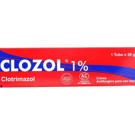 Clozol crema 1% (clotrimazol)......venta x una unidad