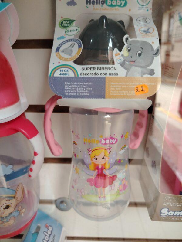 Biberon hello baby 14 onzas.............venta x una unidad
