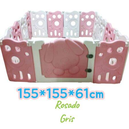 CORRAL PERRITO QQ 6-QQ7 color gris y blanco  .... venta x unidad