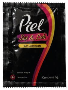 Gel lubricante piel sexy & amp; lub en sachet ....venta x una unidad