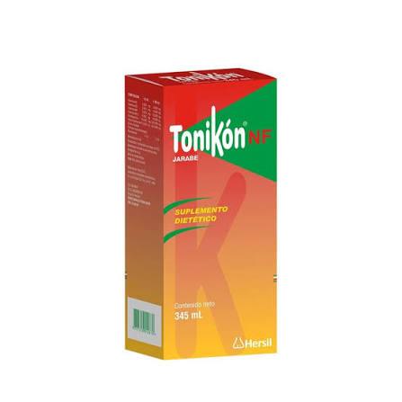 Tonikon Jarabe X 345ml ( B1,b2,b6,b12, Nicotinamida ,hierro..........venta X 1unidad