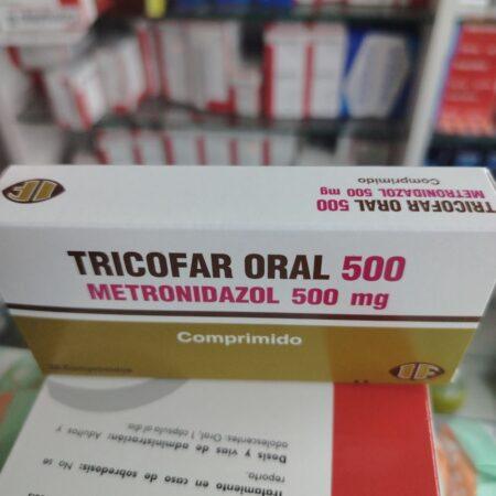 Tricofar  (metronidazol 500 Mg ) Caja X 20 Comprimidos......venta X Una Unidad