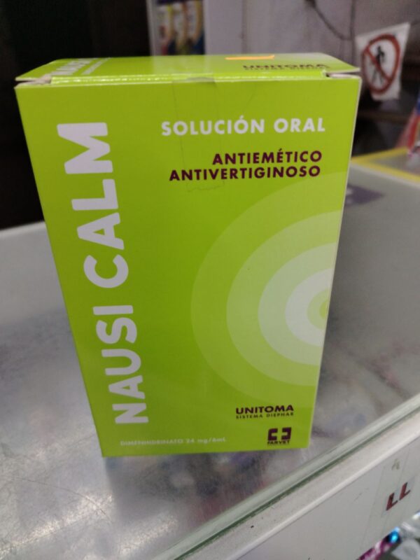 Nausi cal ( dimenidrinato ) en unitomas...................venta x una unidad