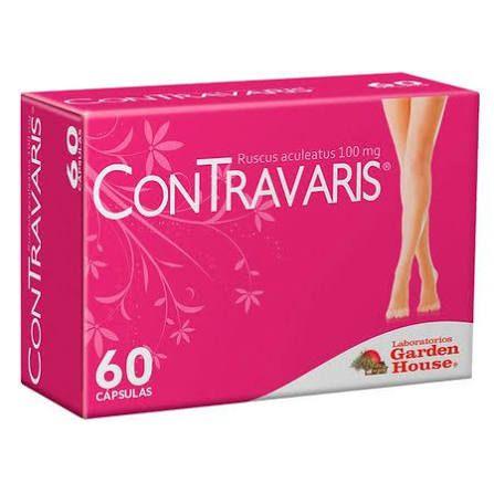 Contravaries 100 mg (ruscus aculeatus L) ............. venta x una unidad