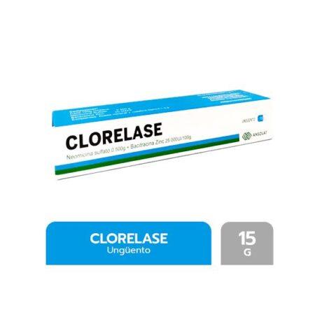 Clorelase ( neomicina sulfato 0.500g+bacitracina zinc 25000 ui/100 gr)...venta x una unidad
