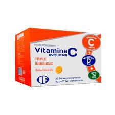 Tridezin c (vitamina c 1000 mg,vitamina d 10 mg,zinc70 mg)...venta x una unidad