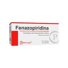 fenazopiridina tableta (clorhidrato de fenazopiridina 100 mg )....venta xuna unidad