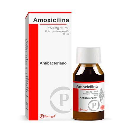 Amoxicilina 250 mg/5ml jarabe....venta x una unidad
