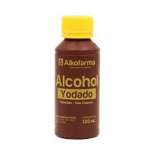Alcohol yodado cont .neto 120 ml.....venta x una unidad