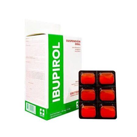 ibupirol forte jarabe unitomas (ibuprofeno 200 mg/5ml)....venta x una unidad