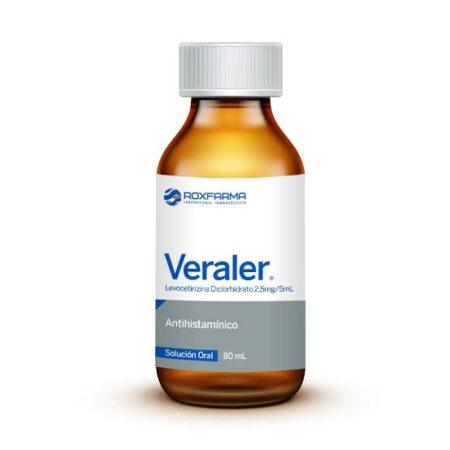 Veraler jarabe (levocetirizina diclorhidrato 2.5 mg/5ml)...venta x una unidad