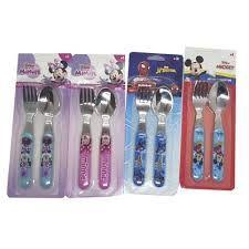 set cubiertos Mickey Minnie +3 ... venta x 1set