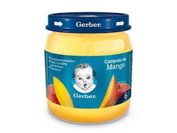 Colados de mango Gerber ...venta X 1unidad