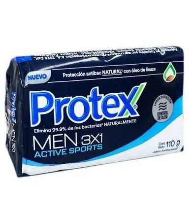 Jabon Protex  Men 3 X 1 Active Sports Cont.neto 110 Gr...venta X 1unidad