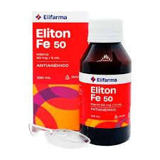 Eliton fe 50 jarabe (hierro 50 mg/5ml)............venta x una unidad