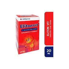 Elitonvit gotas suplemento vitaminico (vit A.D.C.E.B1.B6.B8) cont.neto 20 ml...........venta x una unidad