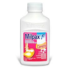 Milpax F (alginato de sodio 500 mg/10 ml,bicarbonato de sodio 267 mg/10 ml,carbonato de calcio 100 mg/10 ml).......venta x una unidad