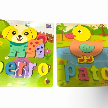 rompecabezas educativo altorelieve  animalitos para bebe (madera ) .... venta por unidad