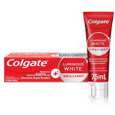 Colgate luminous white brilliant cont.neto 75 ml......venta x una unidad