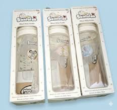 Biberon de vidrio santolee original touch 8 onzas..venta x una unidad