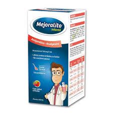 Jarabe mejoralito infantil (paracetamol 160 mg/5ml)........venta x una unidad