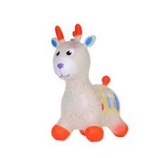 Burro Saltarin musical inflable ( reno saltarin Transparente )...venta x una unidad