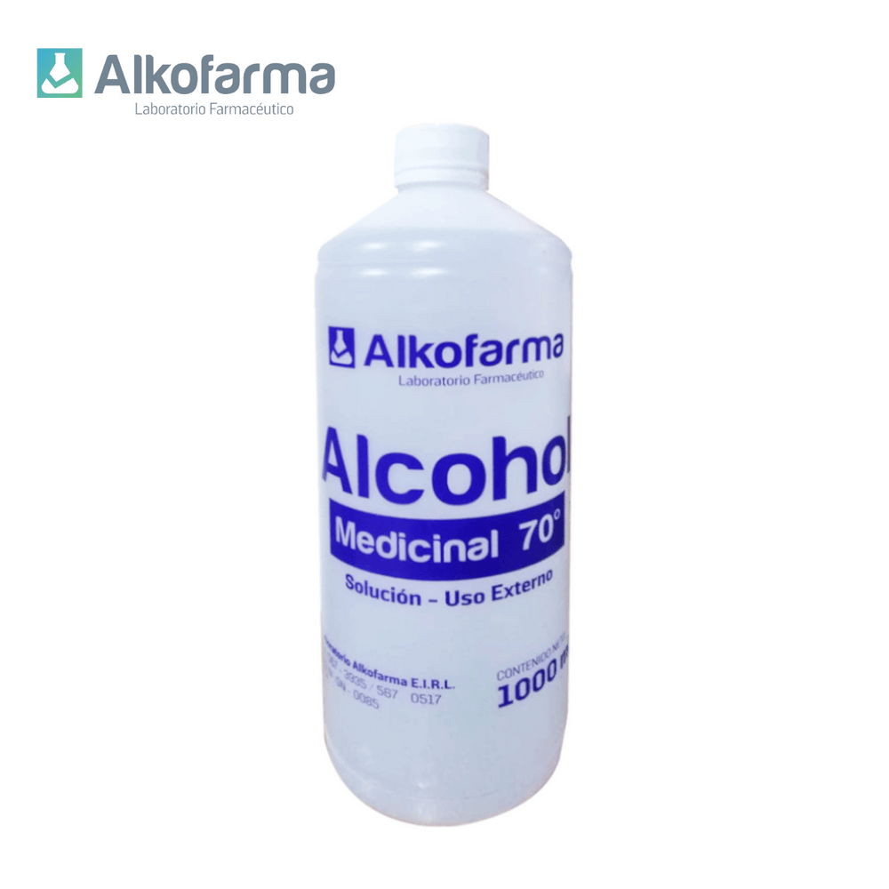 Alcohol Litro De 70 °c X 1000ml...venta X 1unidad: imagen 1