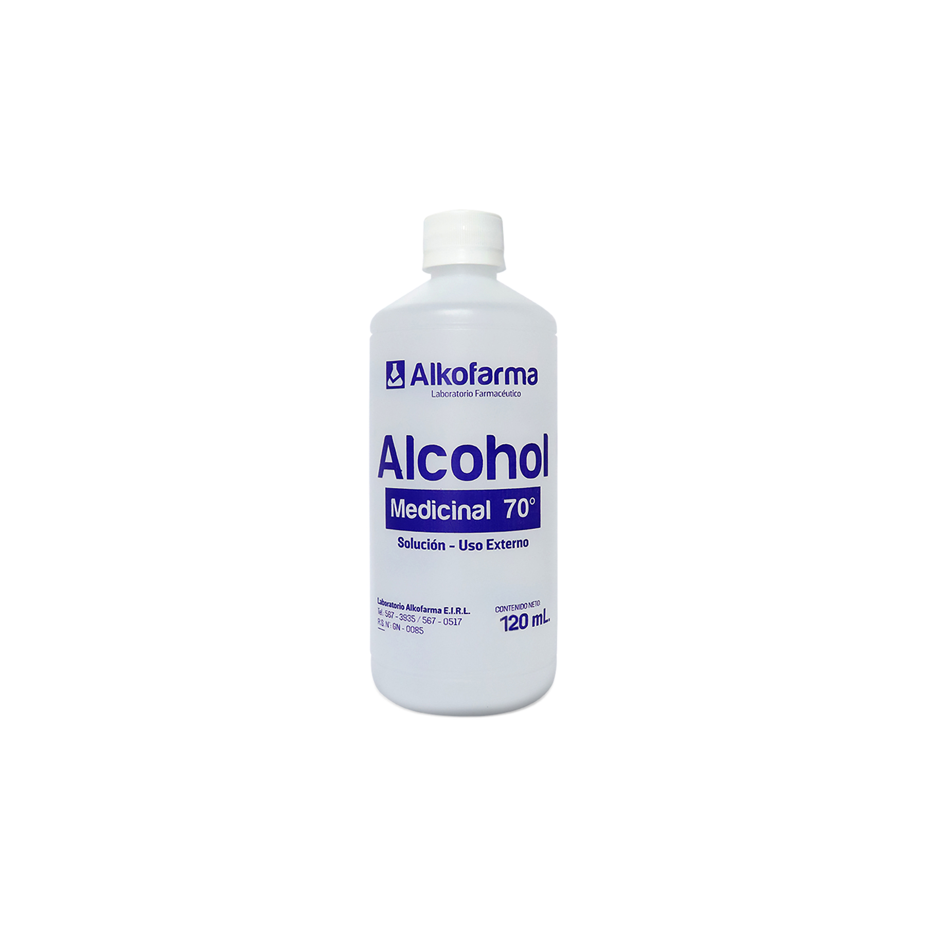 Alcohol Medicinal De 70° Cont. Neto 120ml...............venta X 1unidad: imagen 1