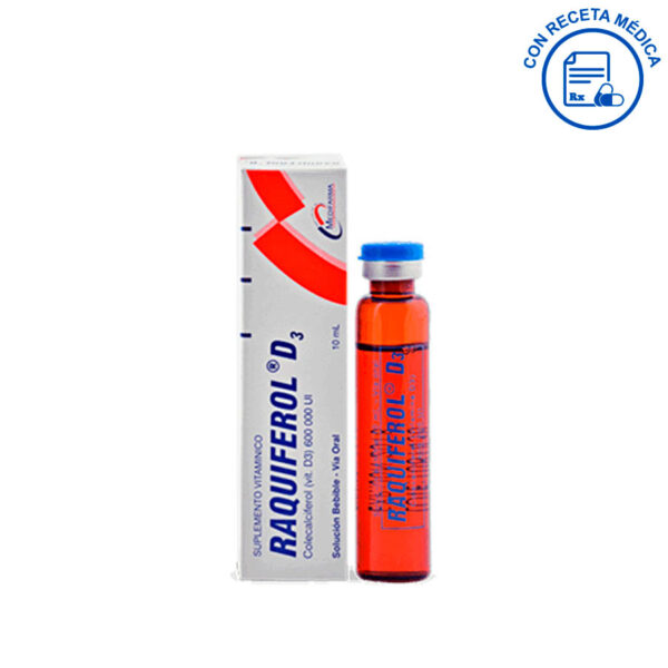 Ampolla Bebible Raquiferol D3...venta X 1unidad