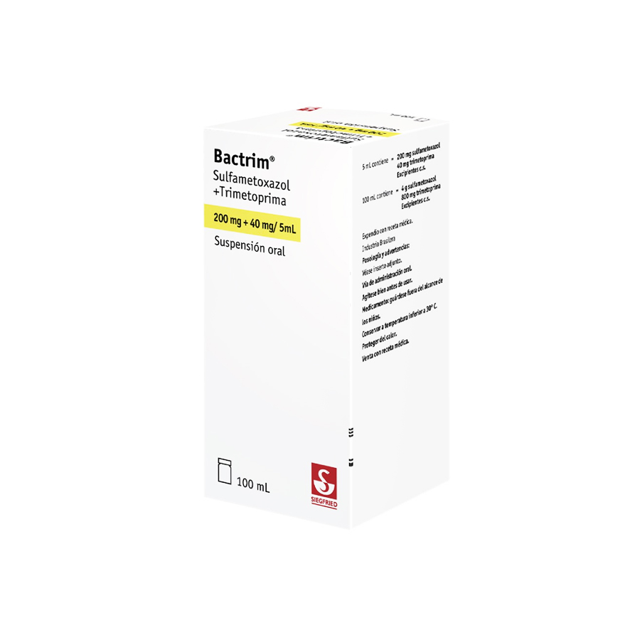 Bactrin Jarabe Pediatrico X 100...venta X 1unidad: imagen 1