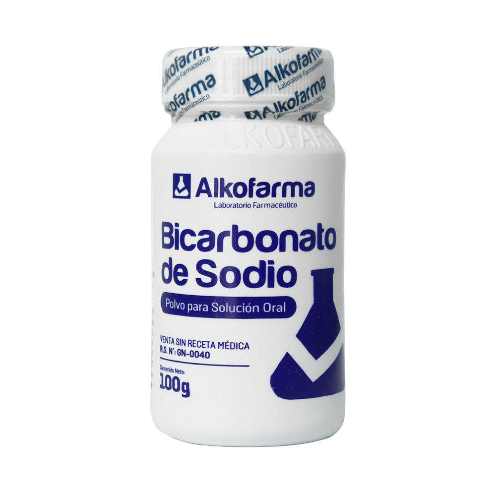 Bicarbonato De Sodio Cont.neto 100 Gr (alkofarma)...venta X 1unidad: imagen 1