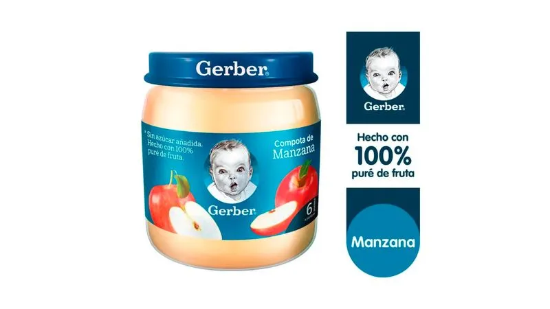 colados de manzana Gerber ...venta X 1unidad: imagen 1