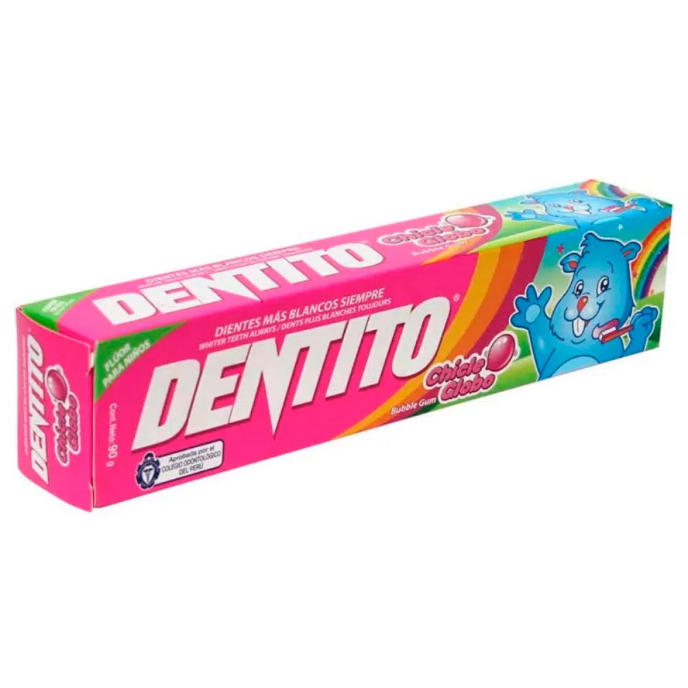 Crema Dental Dentito Sabor Chicle Cont.neto 85 Gr...venta X 1unidad: imagen 1