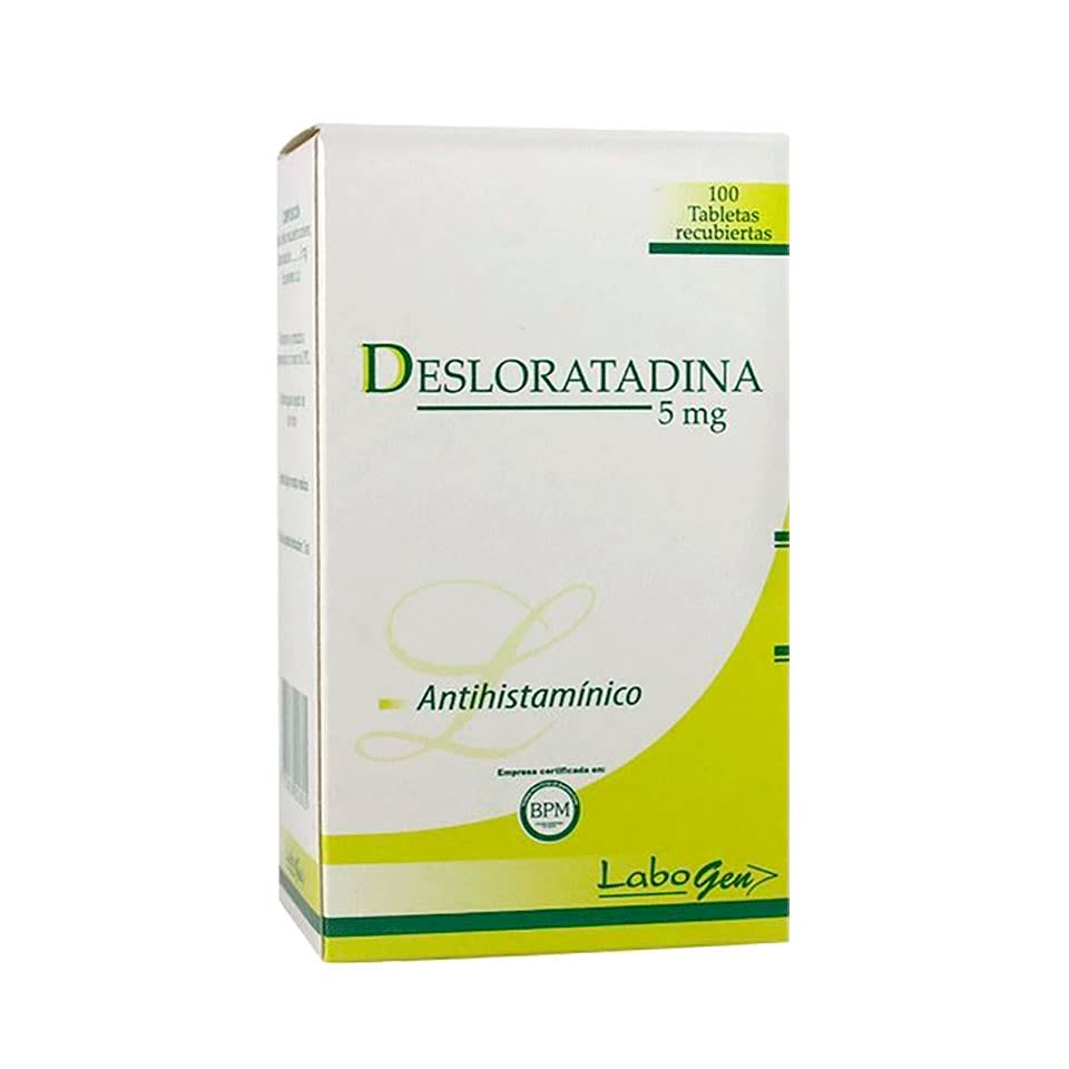 Desloratadina 5 Mg X 100 Tabl...venta X 1unidad: imagen 1