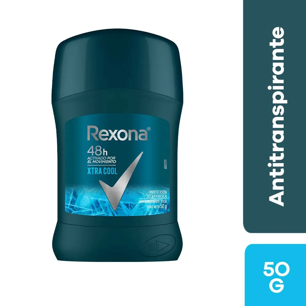 Desodorante Rexona Barra Xtra Cool...venta X 1unidad: imagen 1